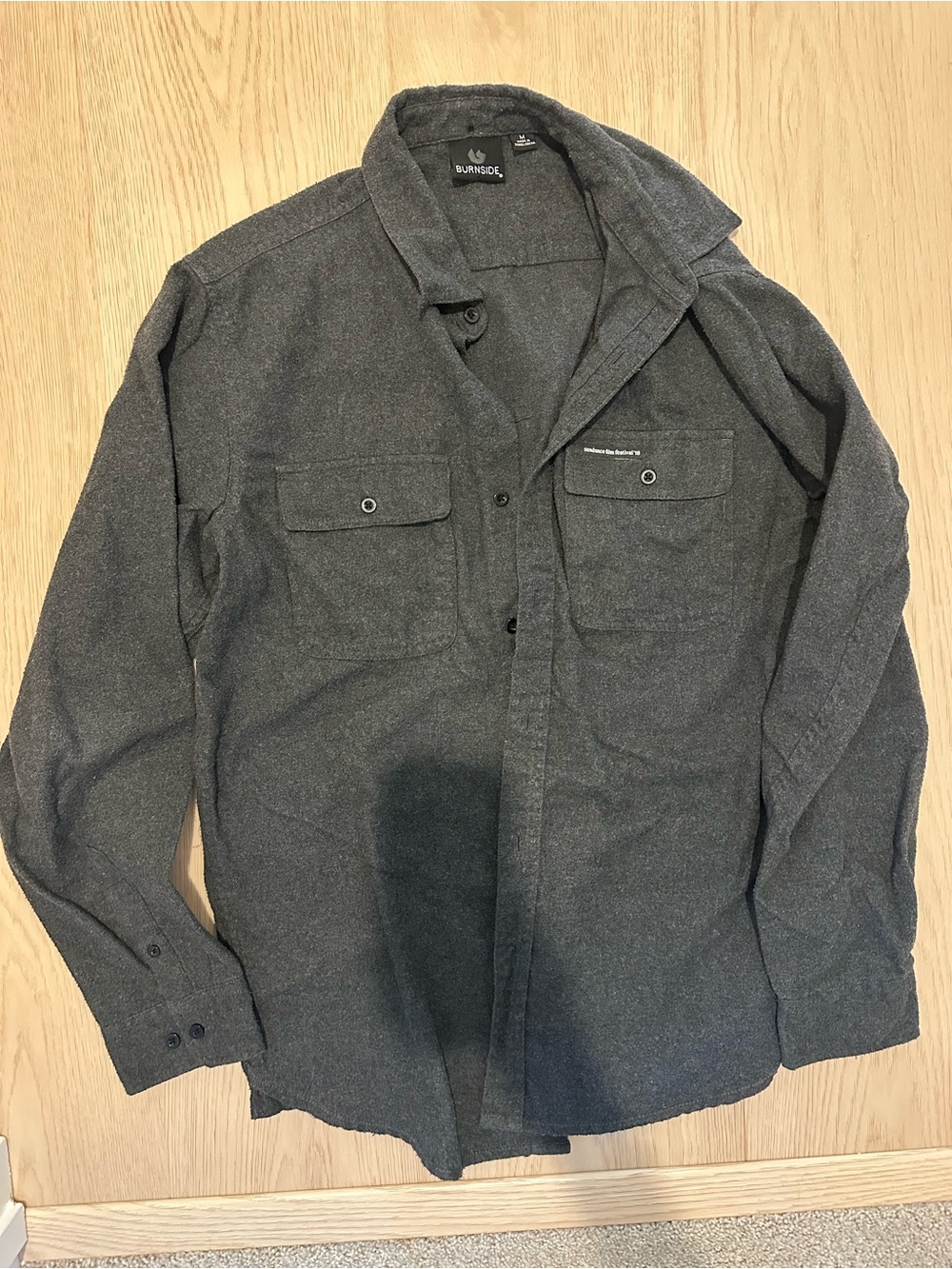 Burton Sundance Film Festival 2018 Men’s Button-Front Shirt Jacket